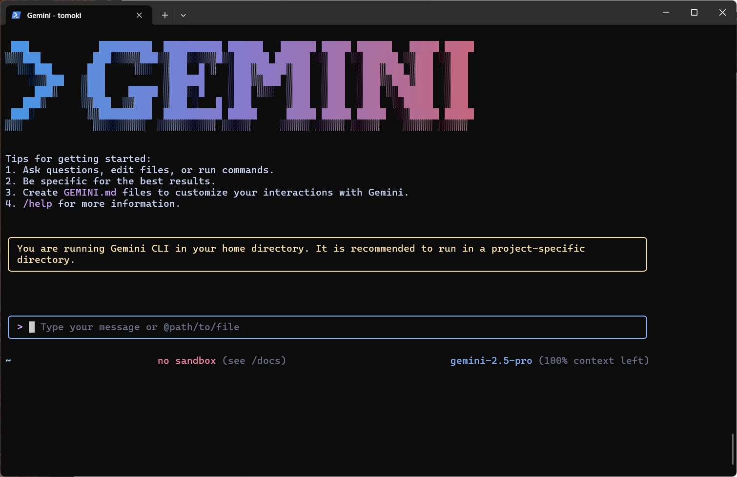 It's so fun!
#AI
#gemini
#google
#cli